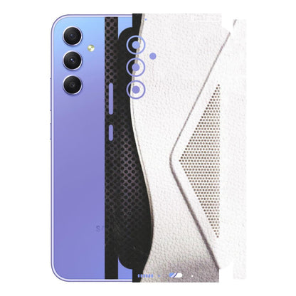 Samsung A/S Series Phone Skins (All Models) - Black And White Iconic Convoy - Matte Finish (M-149) Samsung Galaxy A34 (5G)