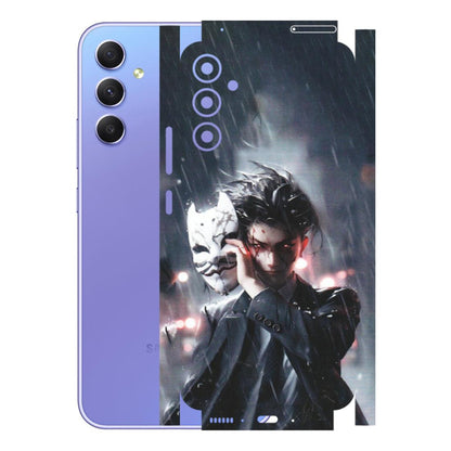 Samsung A/S Series Phone Skins (All Models) - Kimestsu No Yaiba Anime - Matte Finish (M-154) Samsung Galaxy A34 (5G)