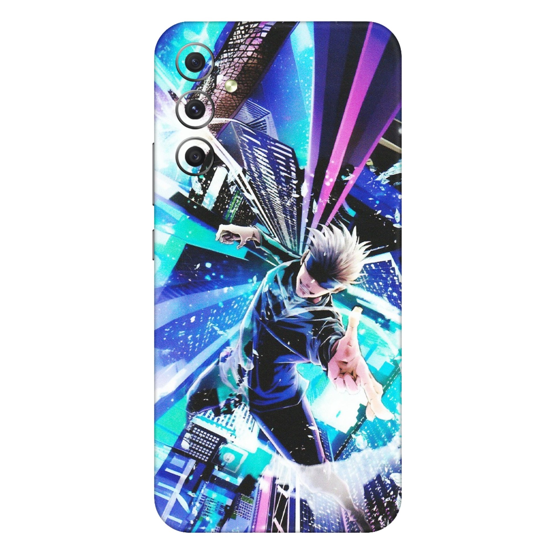 Samsung A/S Series Phone Skins (All Models) - Manga Action Jujustu Kaisen Anime - Matte Finish (M-155) Samsung Galaxy A34 (5G)