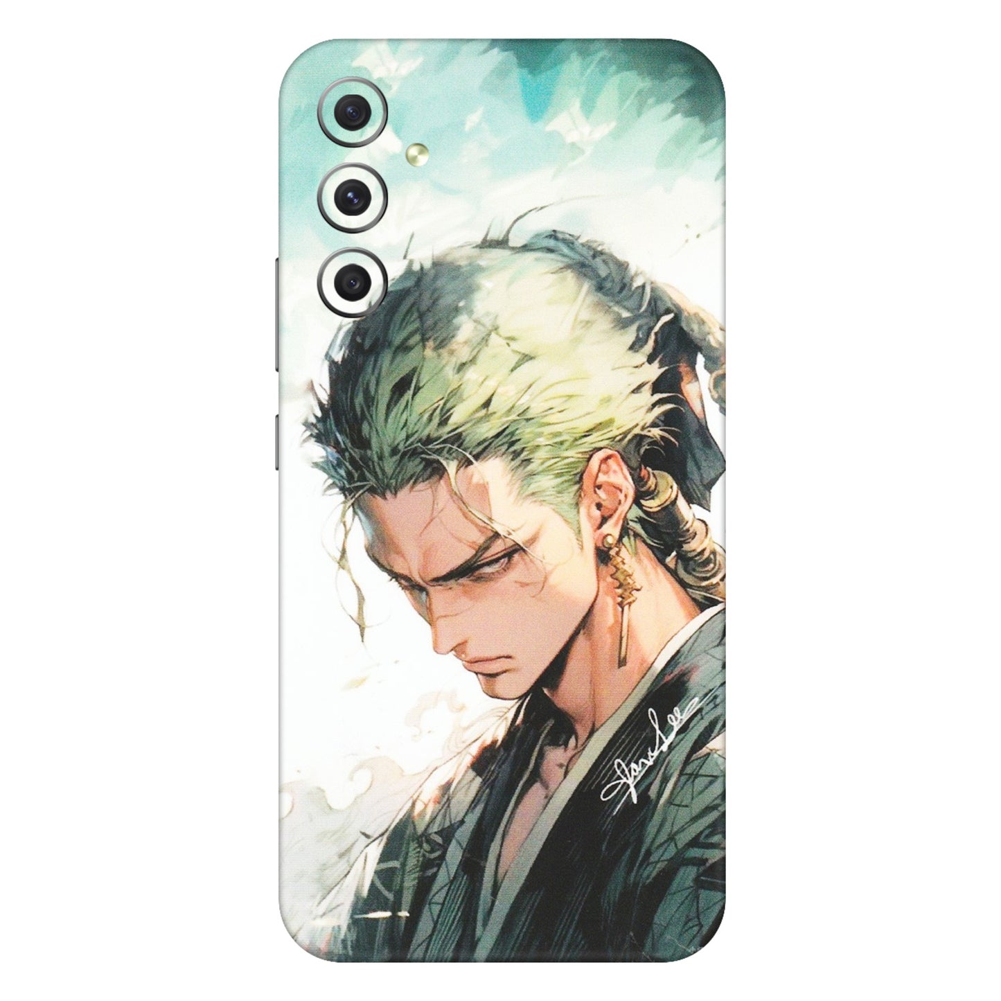 Samsung A/S Series Phone Skins (All Models) - Pirate Hunter One Piece Anime - Matte Finish (M-157) Samsung Galaxy A34 (5G)