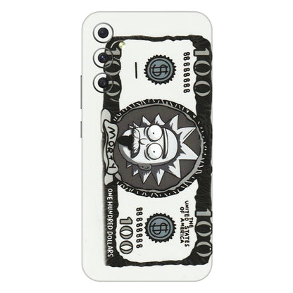 Samsung A/S Series Phone Skins (All Models) - Rick And Morty Hundred Dollar Anime - Matte Finish (M-161) Samsung Galaxy A34 (5G)