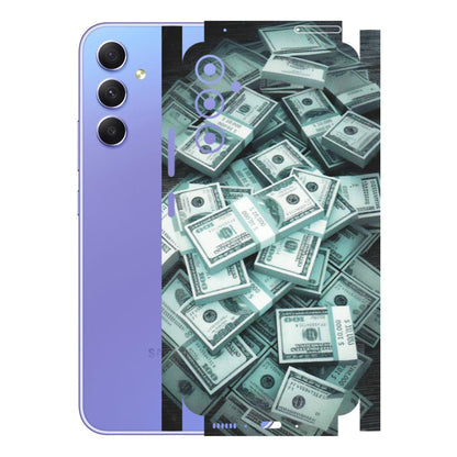 Samsung A/S Series Phone Skins (All Models) - Hundred Dollar Bill - Matte Finish (M-162) Samsung Galaxy A34 (5G)