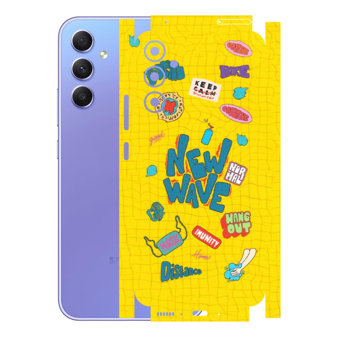 Samsung A/S Series Phone Skins (All Models) - New Wave Life - Matte Finish (M-17) Samsung Galaxy A34 (5G)