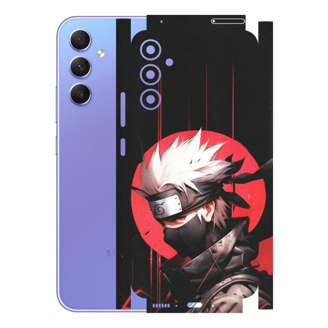 Samsung A/S Series Phone Skins (All Models) - Naruto Anime Blood - Matte Finish (M-170) Samsung Galaxy A34 (5G)