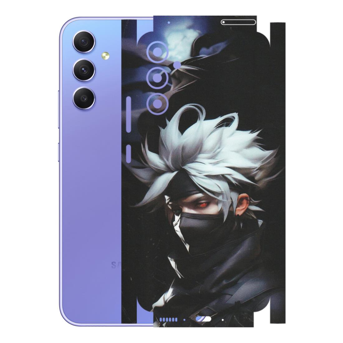 Samsung A/S Series Phone Skins (All Models) - Ash & Pikachu - Matte Finish (M-26) Samsung Galaxy A34 (5G)