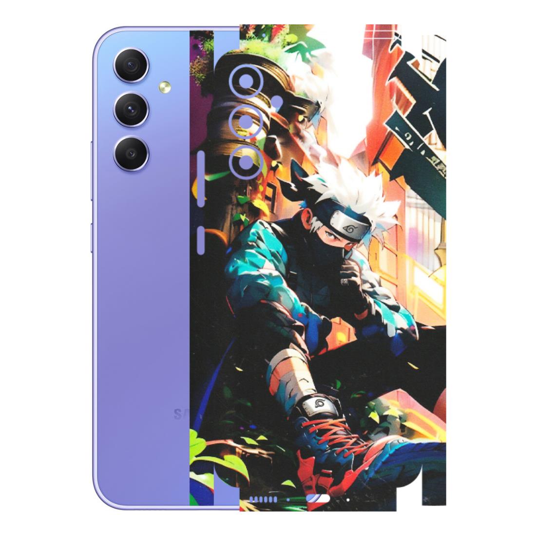 Samsung A/S Series Phone Skins (All Models) - Ash & Pikachu - Matte Finish (M-26) Samsung Galaxy A34 (5G)