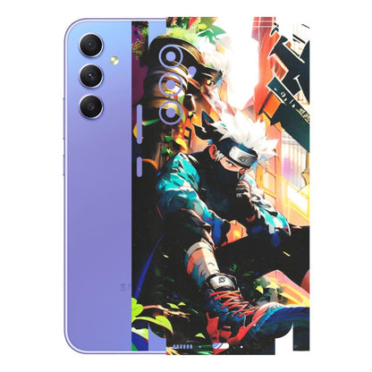 Samsung A/S Series Phone Skins (All Models) - Ash & Pikachu - Matte Finish (M-26) Samsung Galaxy A34 (5G)