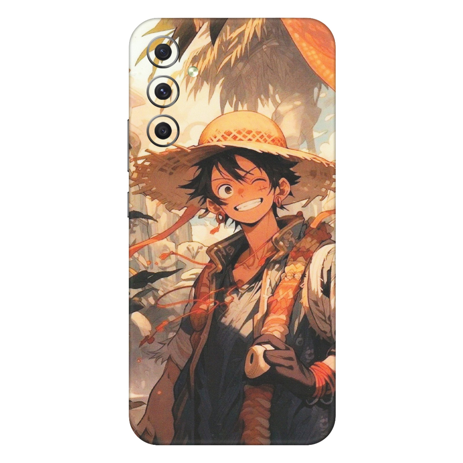 Samsung A/S Series Phone Skins (All Models) - Anime Character Smile - Matte Finish (M-33) Samsung Galaxy A34 (5G)