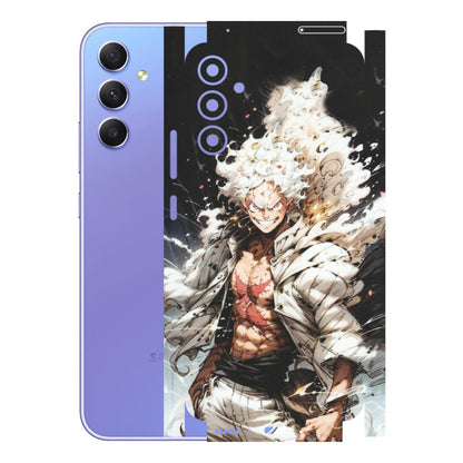 Samsung A/S Series Phone Skins (All Models) - Anime Angry Classy Character - Matte Finish (M-34) Samsung Galaxy A34 (5G)