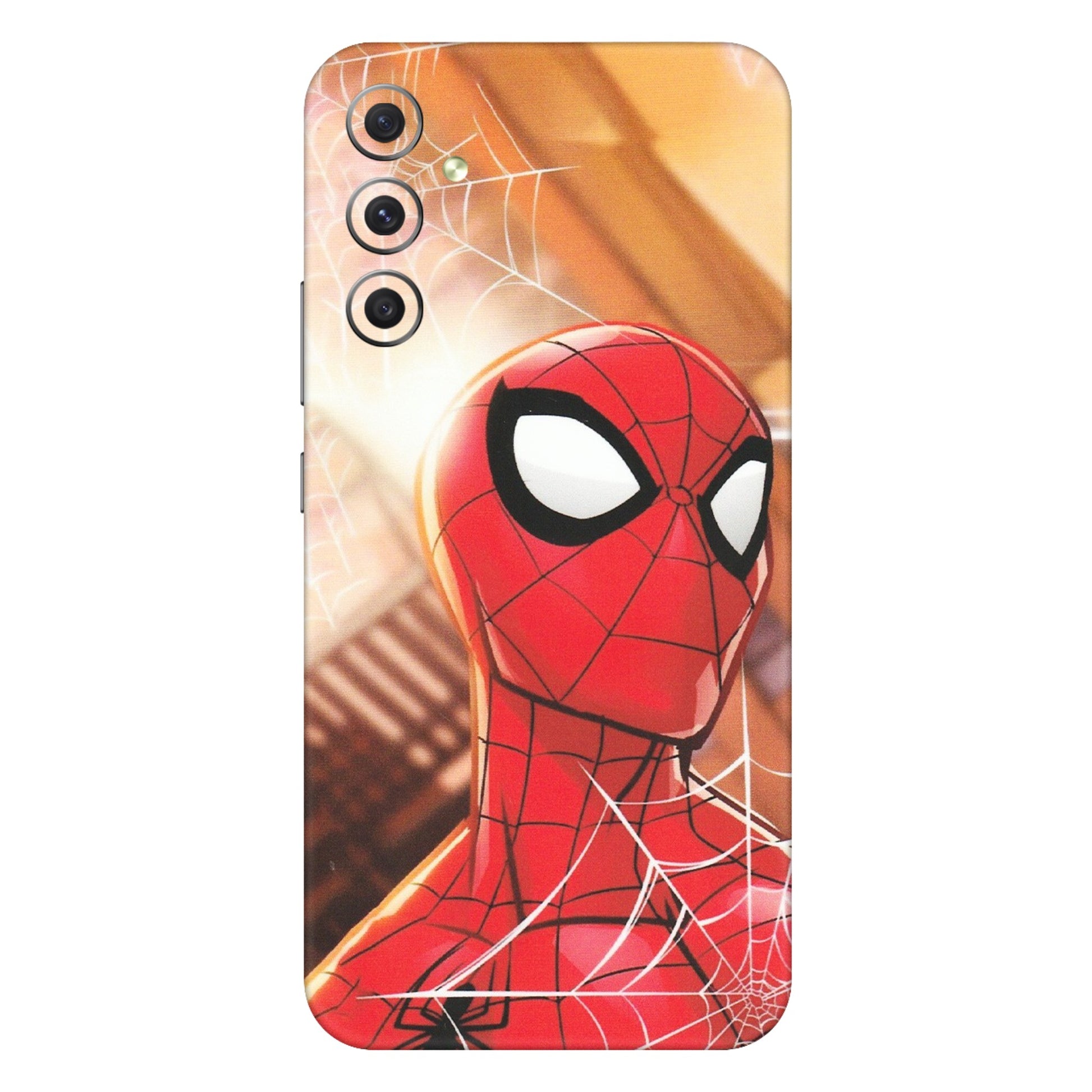Samsung A/S Series Phone Skins (All Models) - Spiderman Face New - Matte Finish (M-41) Samsung Galaxy A34 (5G)