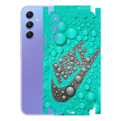 Samsung A/S Series Phone Skins (All Models) - Shoe Brand Bubbles - Matte Finish (M-42) Samsung Galaxy A34 (5G)
