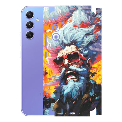 Samsung A/S Series Phone Skins (All Models) - Daddy Cool Character - Matte Finish (M-43) Samsung Galaxy A34 (5G)
