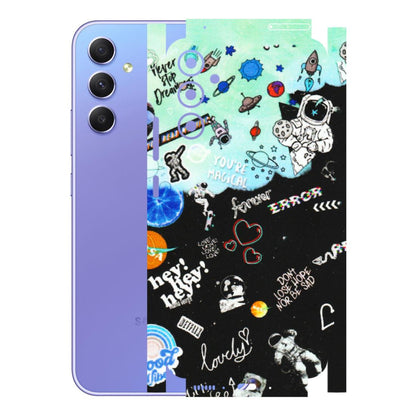 Samsung A/S Series Phone Skins (All Models) - Living In A Space Dream - Matte Finish (M-46) Samsung Galaxy A34 (5G)