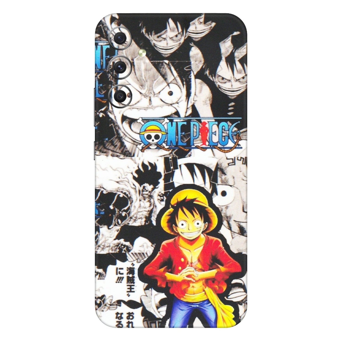 Samsung A/S Series Phone Skins (All Models) - One Piece B&W - Matte Finish (M-63) Samsung Galaxy A34 (5G)