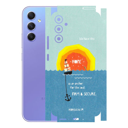 Samsung A/S Series Phone Skins (All Models) - A Beautiful Sunset of Hope - Matte Finish (M-75) Samsung Galaxy A34 (5G)