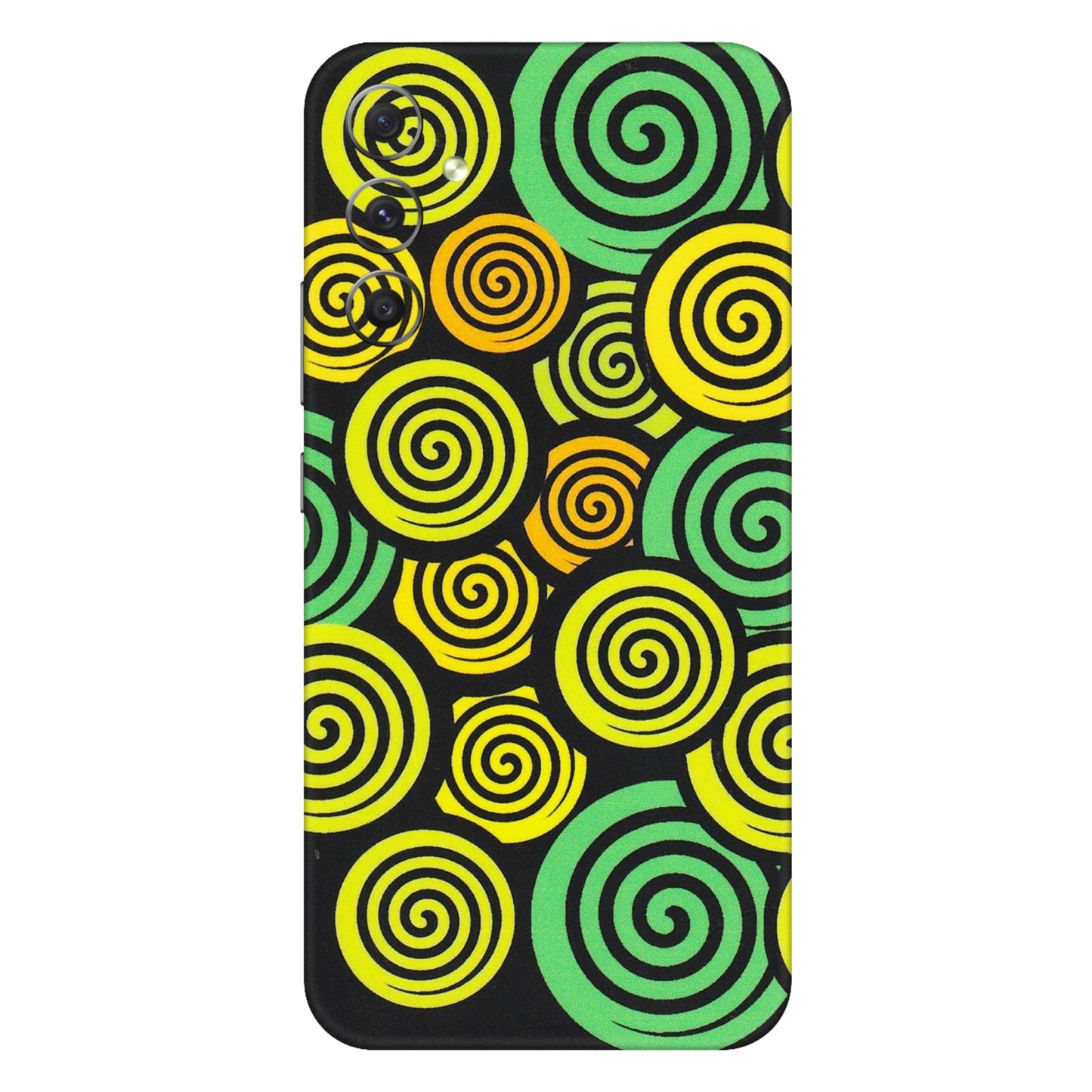 Samsung A/S Series Phone Skins (All Models) - Crazy Spiral - Matte Finish (M-91) Samsung Galaxy A34 (5G)