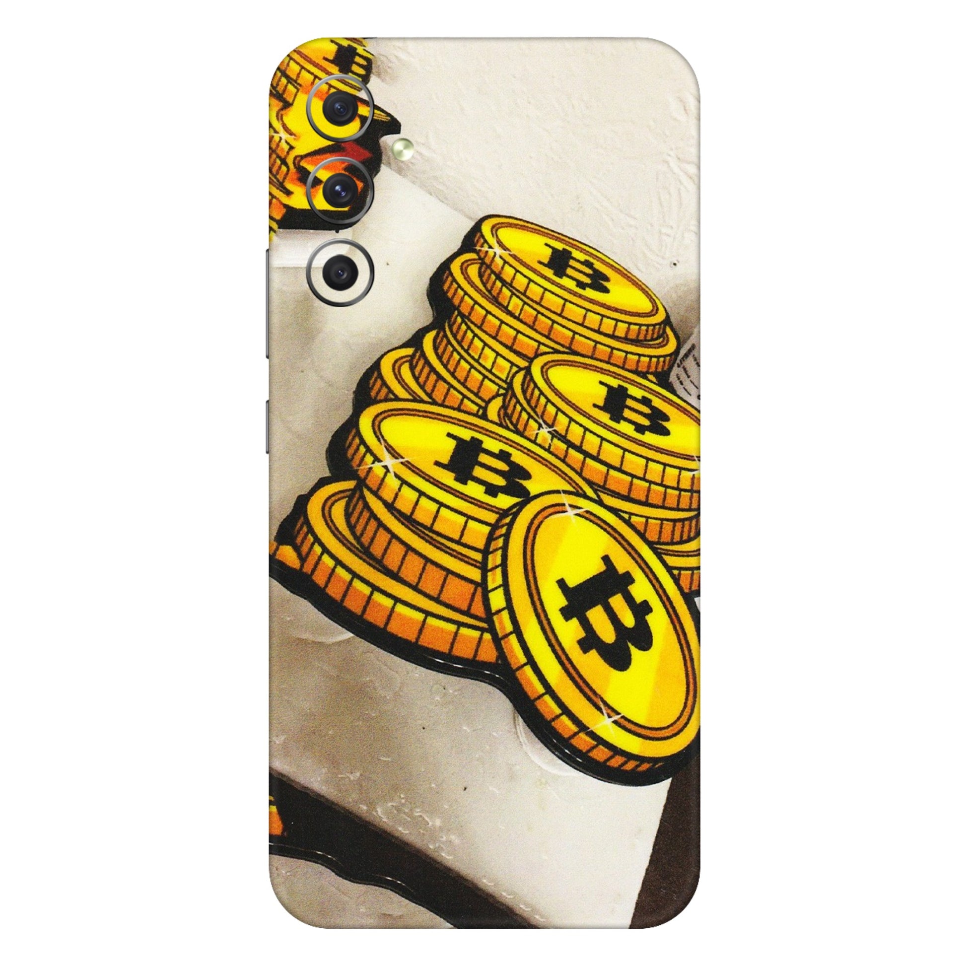 Samsung A/S Series Phone Skins (All Models) - Billionaire Bitcoin Collection - Matte Finish (M-92) Samsung Galaxy A34 (5G)