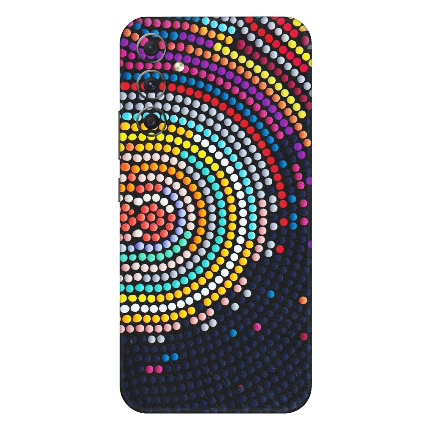 Samsung A/S Series Phone Skins (All Models) - Rainbow Dot Mandala - Matte Finish (M-97) Samsung Galaxy A34 (5G)
