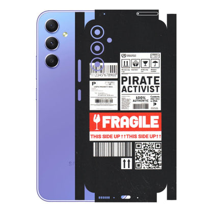 Samsung A/S Series Phone Skins (All Models) - Handle With Care - Matte Finish (M-99) Samsung Galaxy A34 (5G)