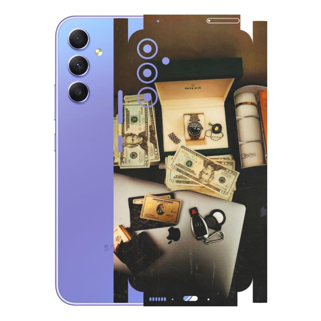 Samsung A/S Series Phone Skins (All Models) - Luxury Lifestyle - Transparent Finish (T-11) Samsung Galaxy A34 (5G)