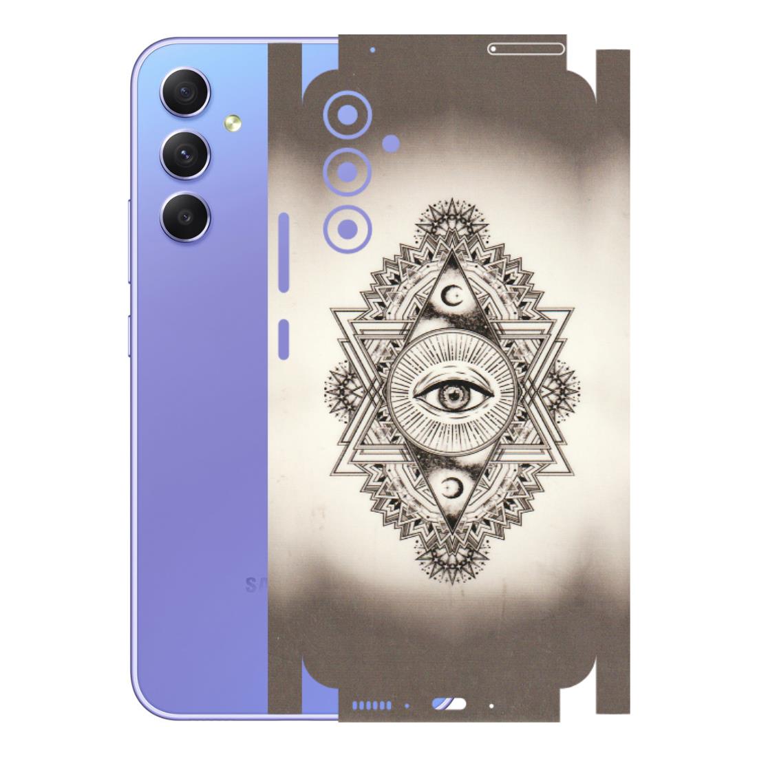 Samsung A/S Series Phone Skins (All Models) - Illuminati Great Eye - Transparent Finish (T-14) Samsung Galaxy A34 (5G)
