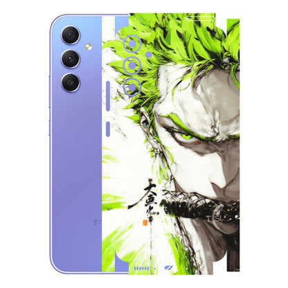 Samsung A/S Series Phone Skins (All Models) - Roro Taku Anime - Transparent Finish (T-18) Samsung Galaxy A34 (5G)