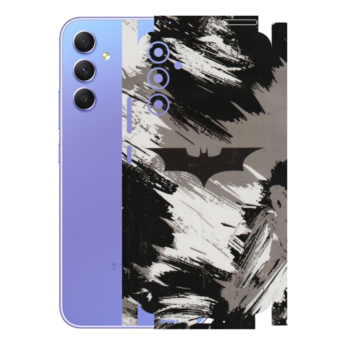 Samsung A/S Series Phone Skins (All Models) - Batman Fleece DC - Transparent Finish (T-19) Samsung Galaxy A34 (5G)