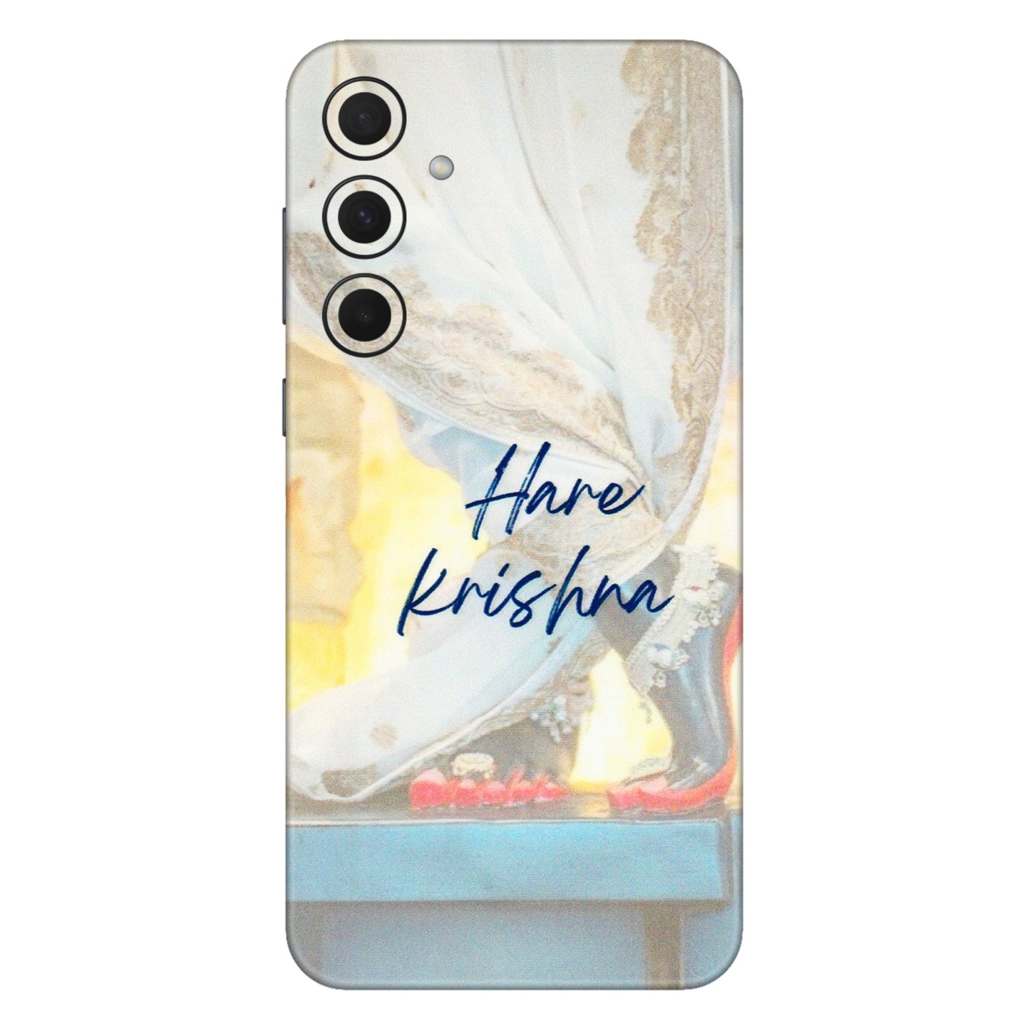Samsung A/S Series Phone Skins (All Models) - Hare Krishna - 3D Embossed Finish (L-03) Samsung Galaxy A35 (5G)