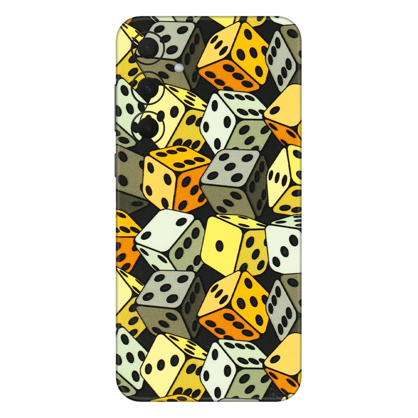 Samsung A/S Series Phone Skins (All Models) - Dices Of Life - 3D Embossed Finish (L-04) Samsung Galaxy A35 (5G)