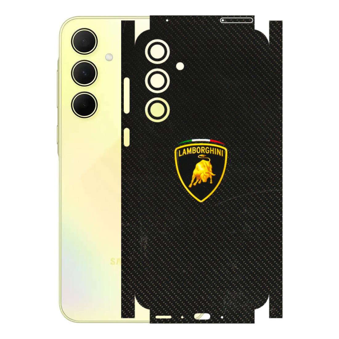 Samsung A/S Series Phone Skins (All Models) - Dotted Lambo - 3D Embossed Finish (L-105) Samsung Galaxy A35 (5G)