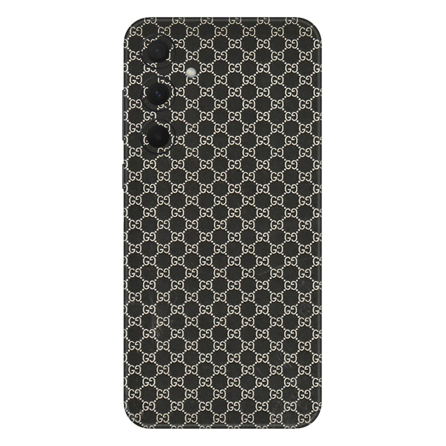 Samsung A/S Series Phone Skins (All Models) - Black G Print - 3D Embossed Finish (L-109) Samsung Galaxy A35 (5G)