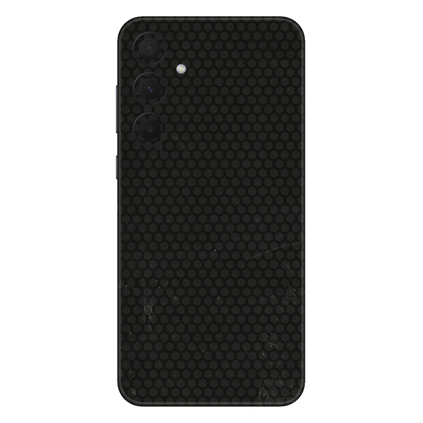 Samsung A/S Series Phone Skins (All Models) - Black honeycomb - 3D Embossed Finish (L-114) Samsung Galaxy A35 (5G)