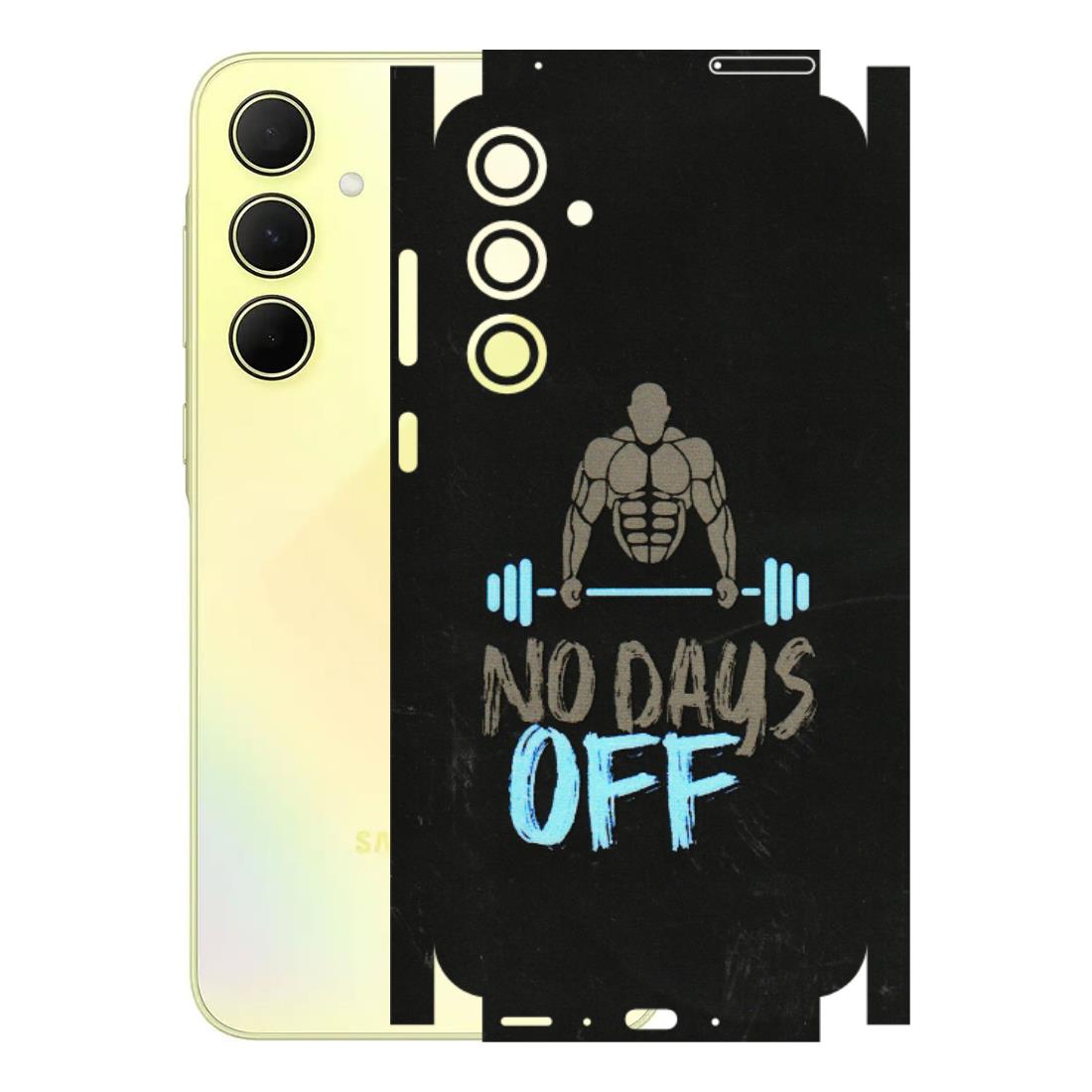 Samsung A/S Series Phone Skins (All Models) - Gym Lover - 3D Embossed Finish (L-127) Samsung Galaxy A35 (5G)