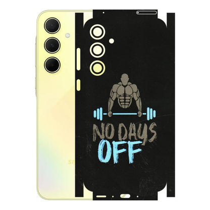 Samsung A/S Series Phone Skins (All Models) - Gym Lover - 3D Embossed Finish (L-127) Samsung Galaxy A35 (5G)