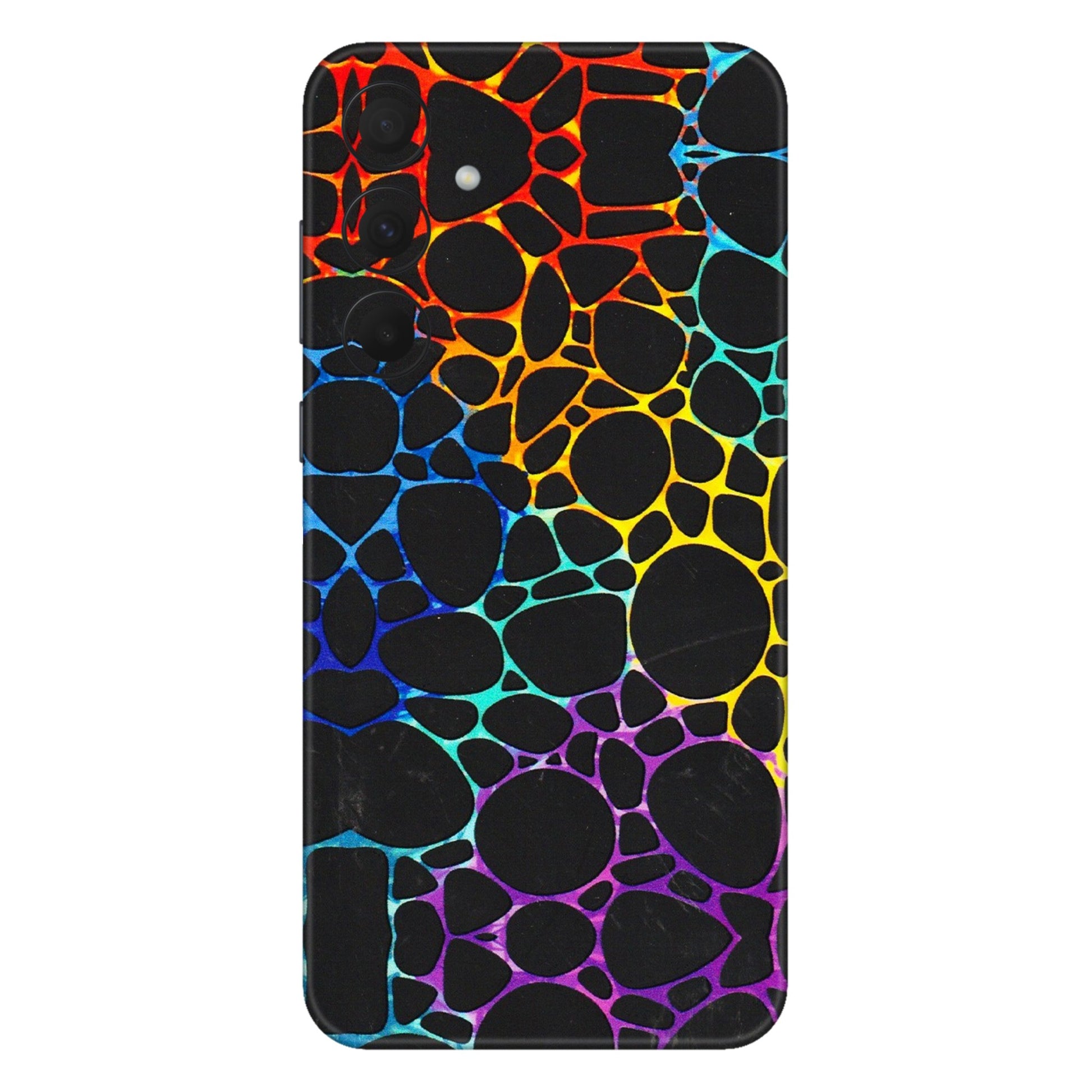 Samsung A/S Series Phone Skins (All Models) - Abstract Art MultiColour - 3D Embossed Finish (L-133) Samsung Galaxy A35 (5G)