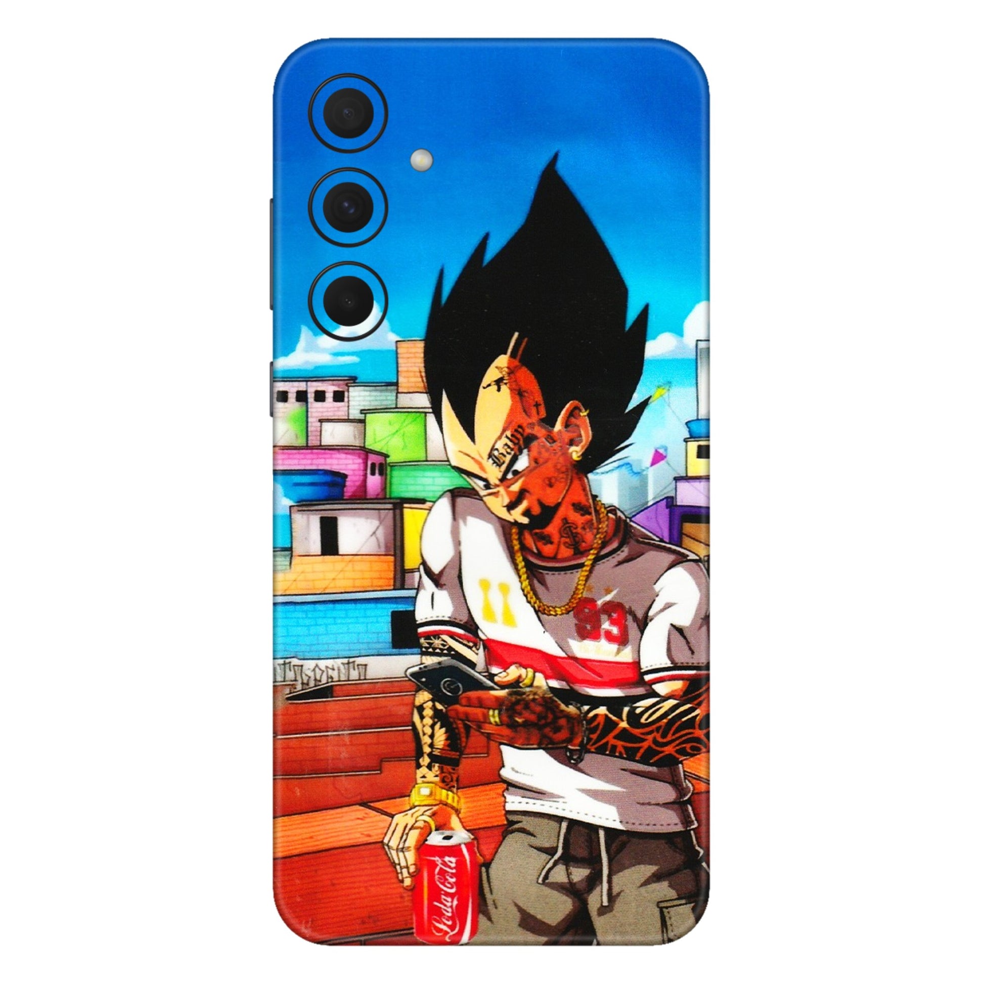 Samsung A/S Series Phone Skins (All Models) - Vegeta - 3D Embossed Finish (L-136) Samsung Galaxy A35 (5G)