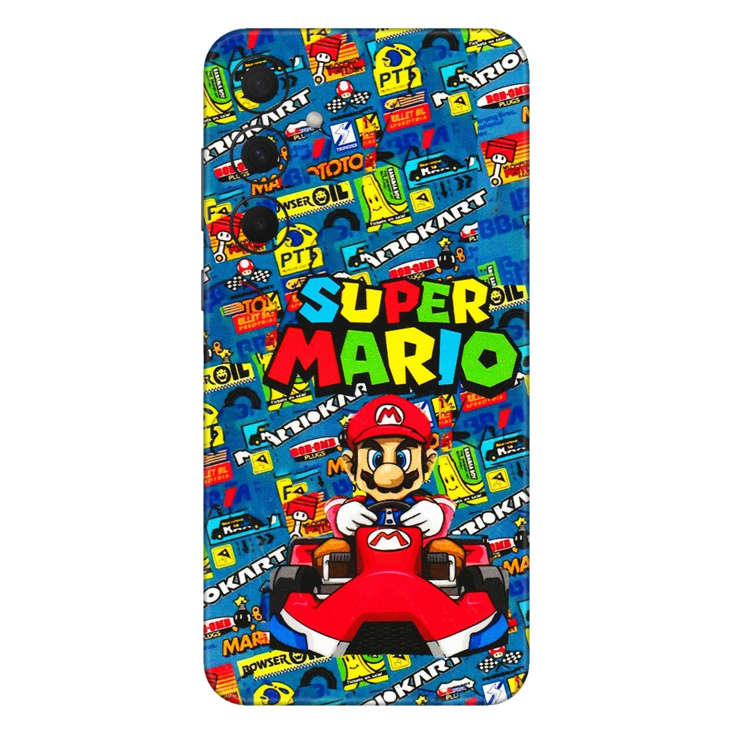 Samsung A/S Series Phone Skins (All Models) - Super Mario Kart - 3D Embossed Finish (L-140) Samsung Galaxy A35 (5G)