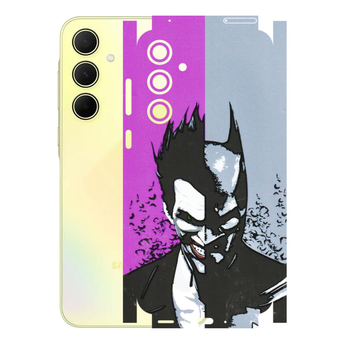 Samsung A/S Series Phone Skins (All Models) - Batman & Joker - 3D Embossed Finish (L-143) Samsung Galaxy A35 (5G)