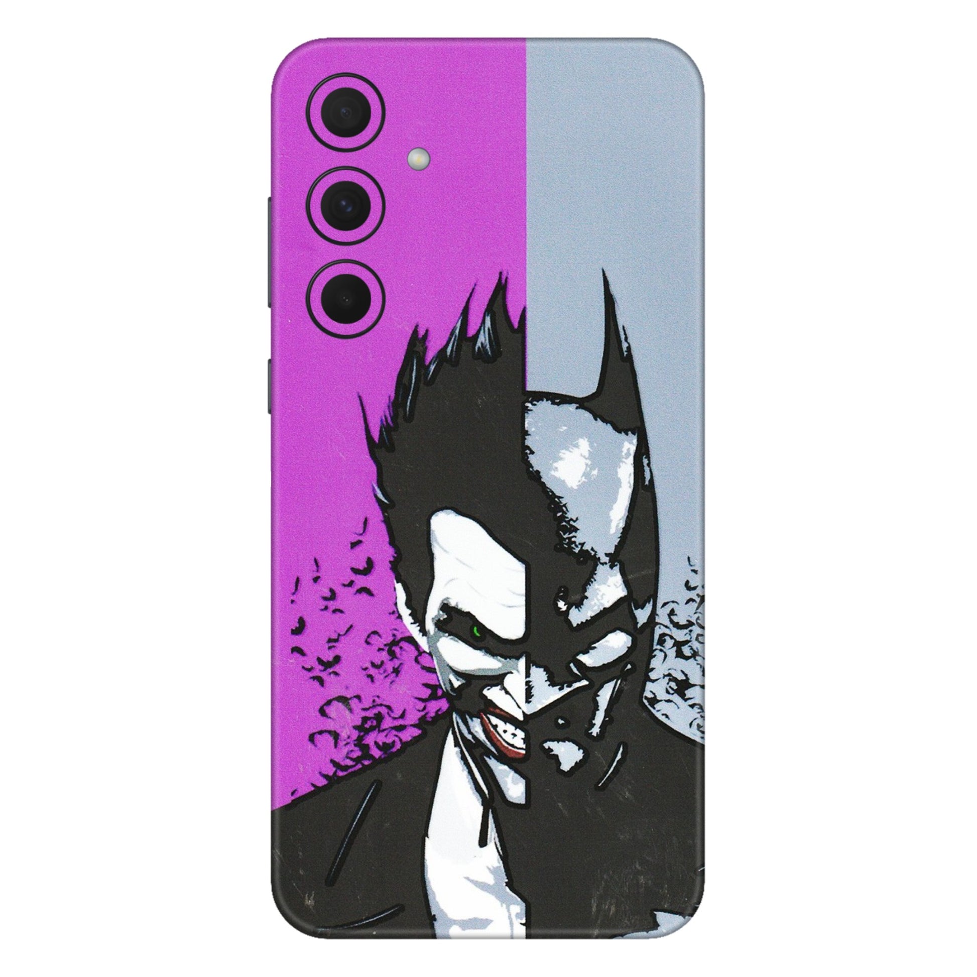 Samsung A/S Series Phone Skins (All Models) - Batman & Joker - 3D Embossed Finish (L-143) Samsung Galaxy A35 (5G)