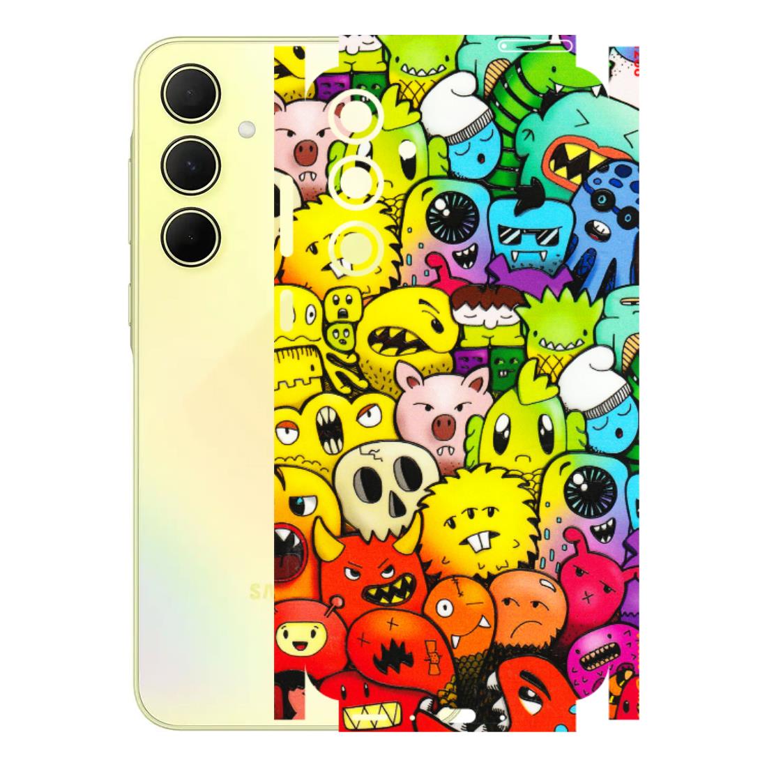 Samsung A/S Series Phone Skins (All Models) - Angry Funkies - 3D Embossed Finish (L-169) Samsung Galaxy A35 (5G)