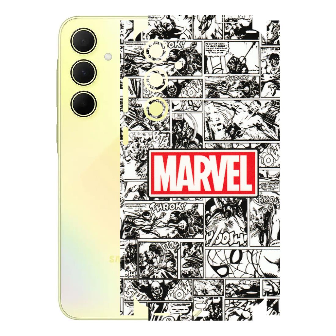 Samsung A/S Series Phone Skins (All Models) - Marvel Comic - 3D Embossed Finish (L-171) Samsung Galaxy A35 (5G)