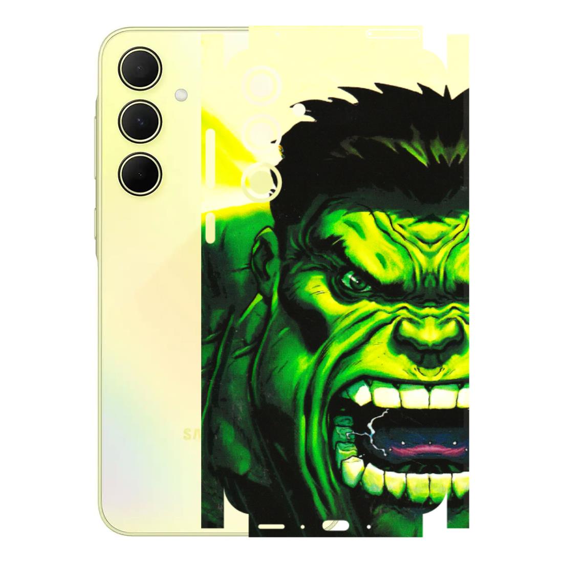 Samsung A/S Series Phone Skins (All Models) - Hulk - 3D Embossed Finish (L-180) Samsung Galaxy A35 (5G)