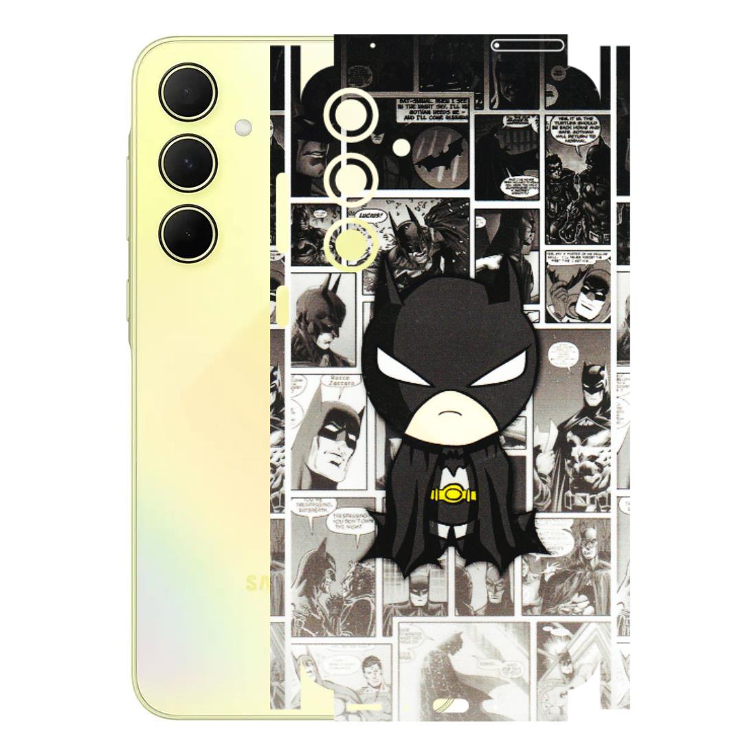 Samsung A/S Series Phone Skins (All Models) - Toon Batman - 3D Embossed Finish (L-182) Samsung Galaxy A35 (5G)