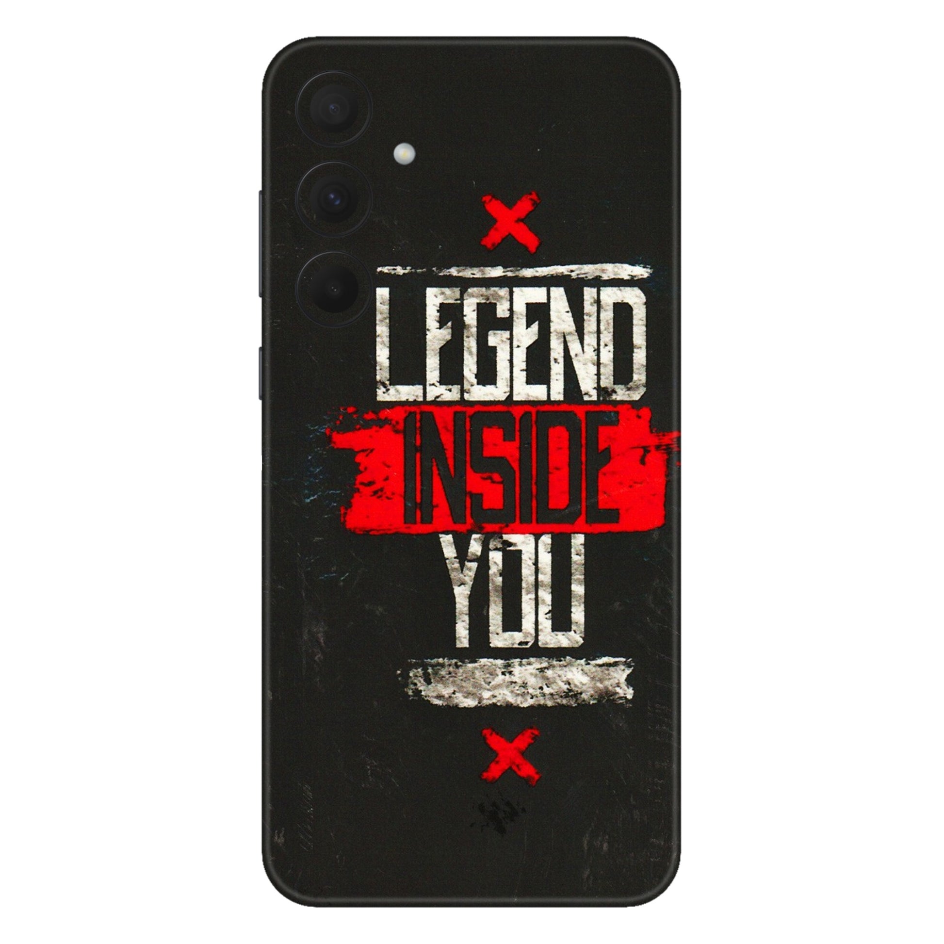 Samsung A/S Series Phone Skins (All Models) - Legend Inside You - 3D Embossed Finish (L-186) Samsung Galaxy A35 (5G)
