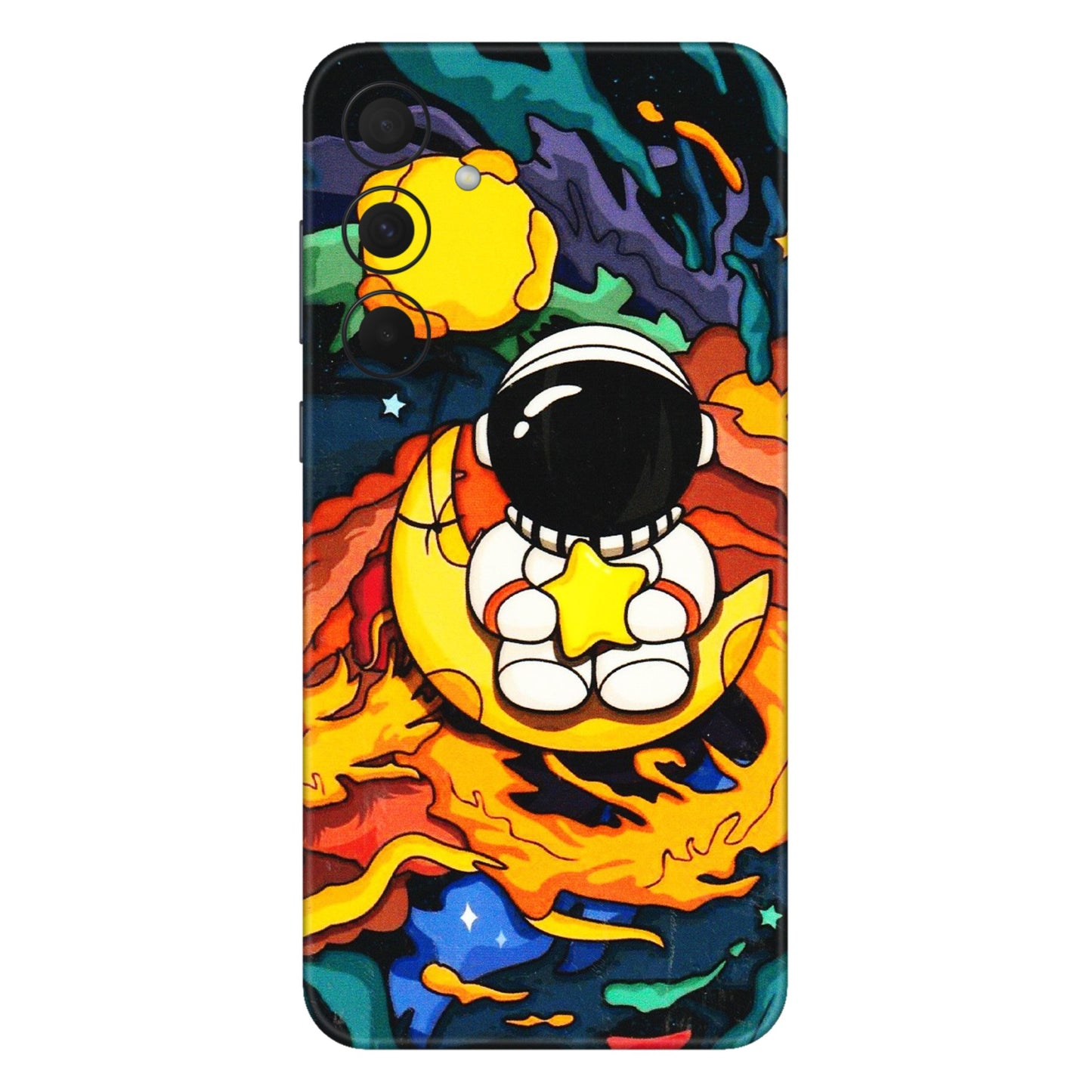 Samsung A/S Series Phone Skins (All Models) - Baby Astronaut - 3D Embossed Finish (L-197) Samsung Galaxy A35 (5G)