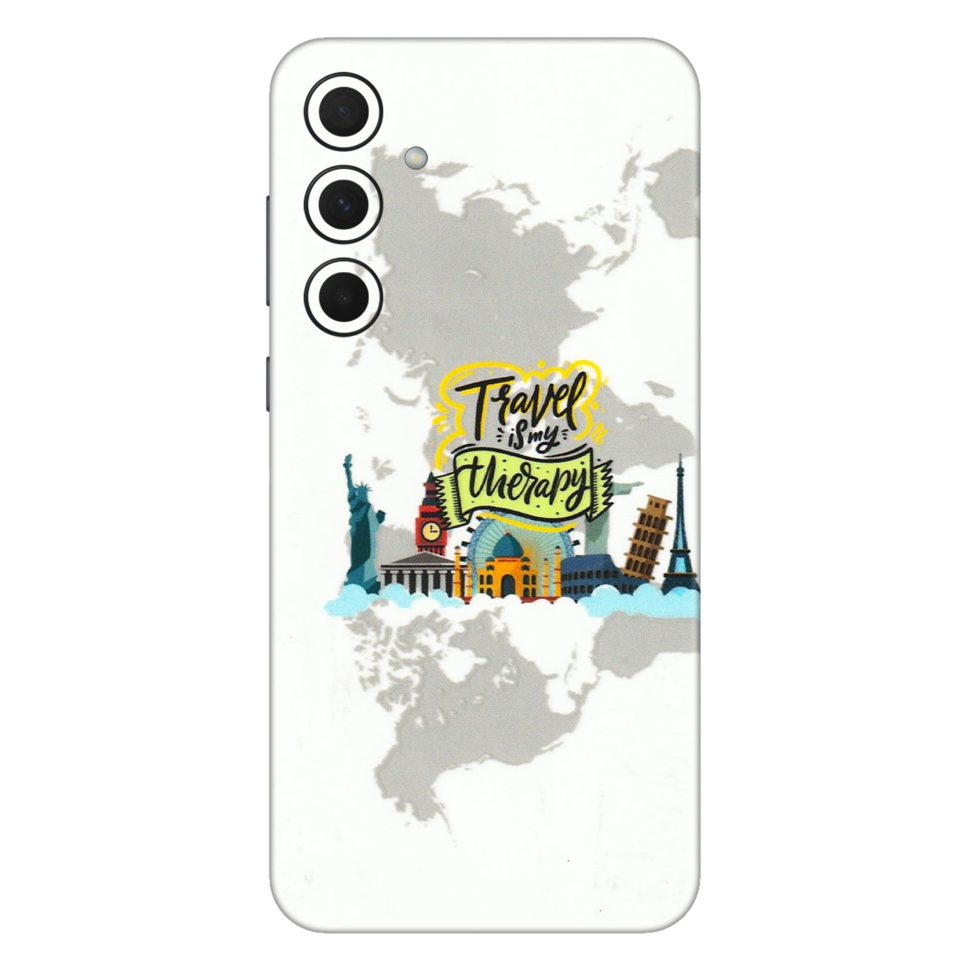 Samsung A/S Series Phone Skins (All Models) - Travel Therapy - 3D Embossed Finish (L-199) Samsung Galaxy A35 (5G)