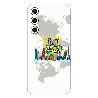Samsung A/S Series Phone Skins (All Models) - Travel Therapy - 3D Embossed Finish (L-199) Samsung Galaxy A35 (5G)