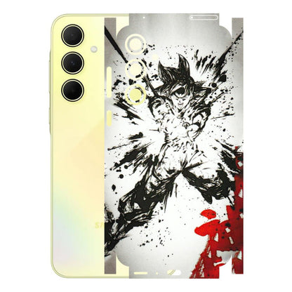 Samsung A/S Series Phone Skins (All Models) - DBZ - 3D Embossed Finish (L-206) Samsung Galaxy A35 (5G)