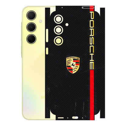 Samsung A/S Series Phone Skins (All Models) - Premium Porsche - 3D Embossed Finish (L-225) Samsung Galaxy A35 (5G)