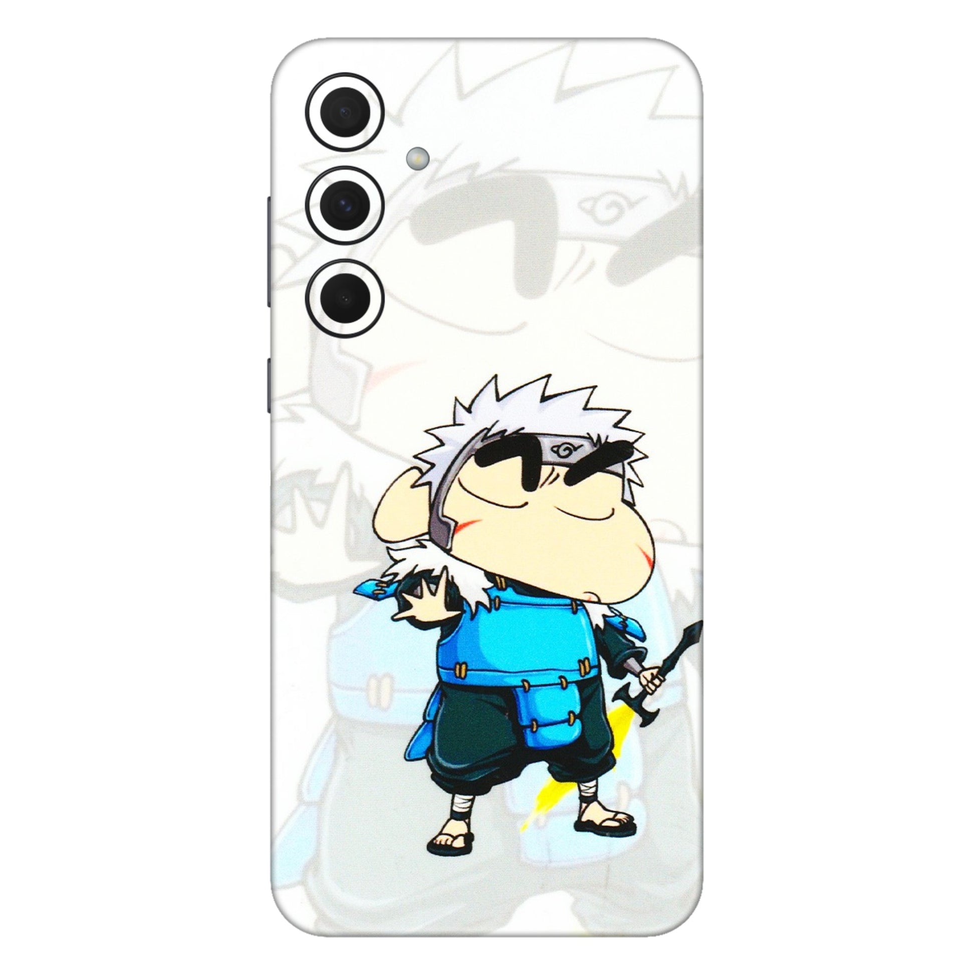 Samsung A/S Series Phone Skins (All Models) - Angry Young Shinchan - 3D Embossed Finish (L-226) Samsung Galaxy A35 (5G)